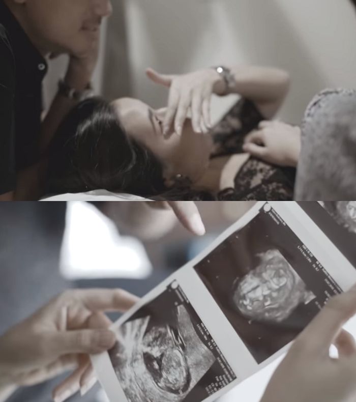 Tangisan haru Raisa saat memeriksakan kandungan - Youtube/Raisa6690