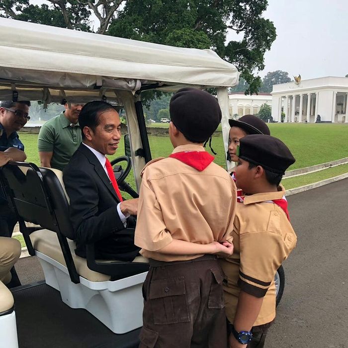 Jokowi dan anak-anak