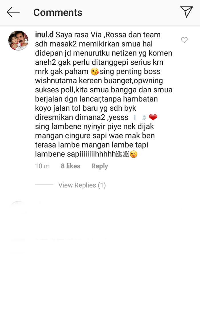 Inul Daratista angkat bicara perihal aksi lipsync pada Upacara Pembukaan Asian Games 2018.