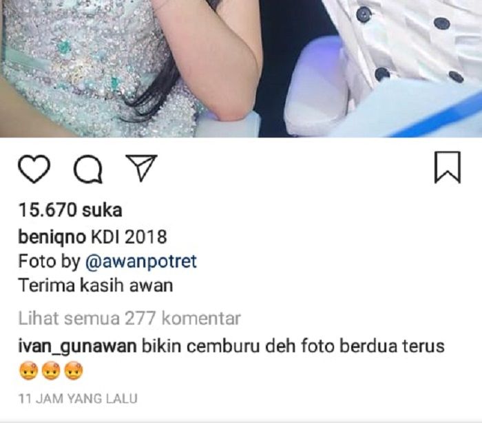 Respns Ivan Gunawan terhadap foto-foto Beniqno dan Ayu Ting Ting