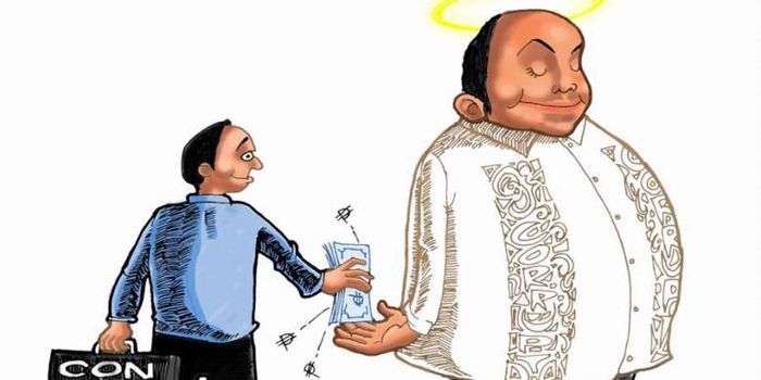 Ilustrasi korupsi