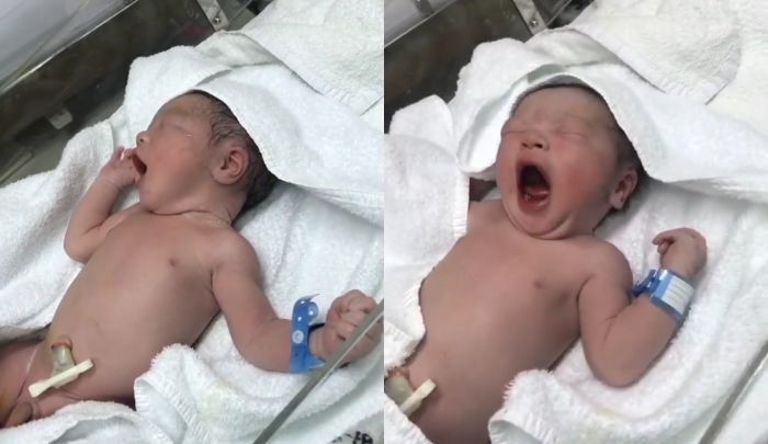 Anak pertama Sammy Simorangkir berjenis kelamin laki-laki