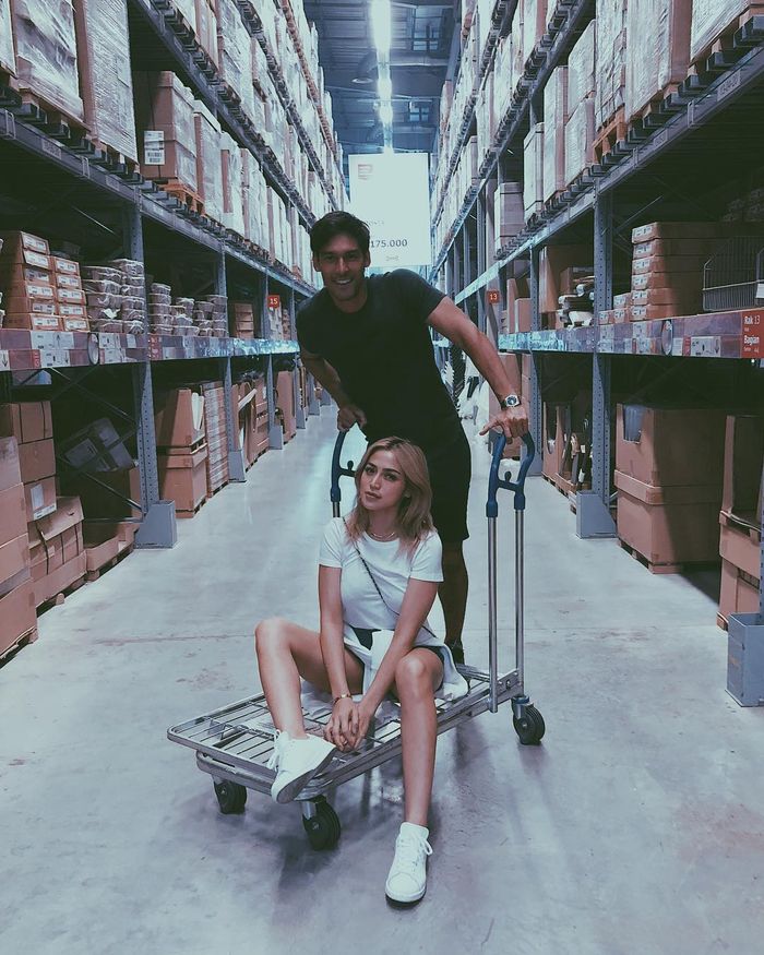 Richard Kyle bersama Jessica Iskandar.