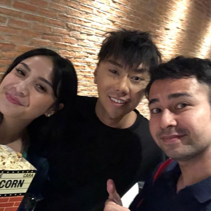 Roy Kiyoshi bersama Nagita Slavina dan Raffi Ahmad. - instagram.com/raffinagita1717