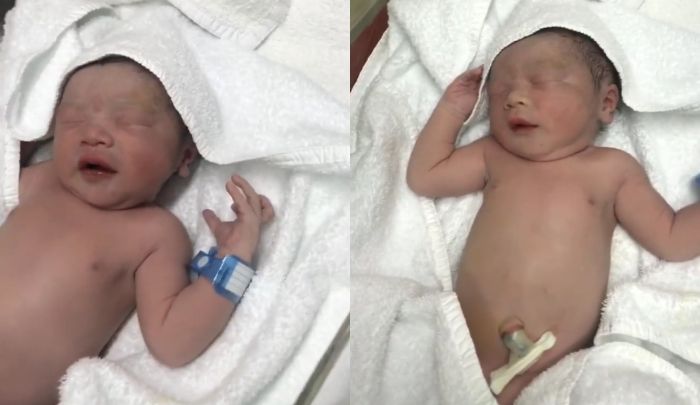 Potret anak pertama Sammy Simorangkir