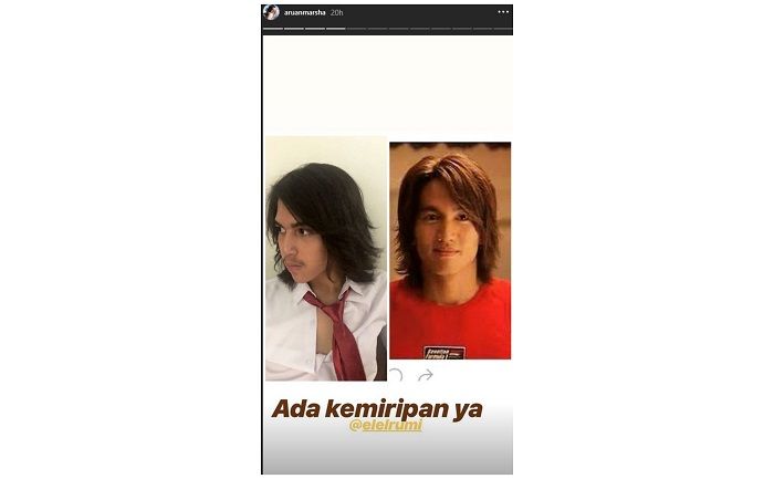 unggahan Marsha Aruan