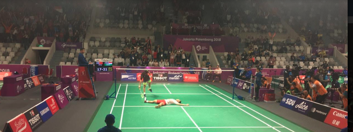 Aksi di lapangan
