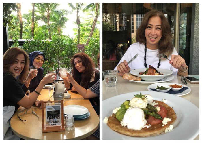 Ibu Kimberly Ryder kerap habiskan waktu di restoran atau kafe mewah