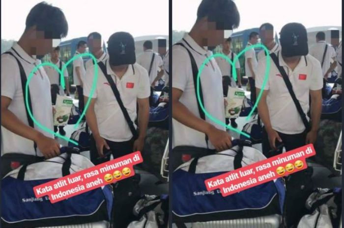 Atlet asal Tiongkok diduga mengkonsumsi santan
