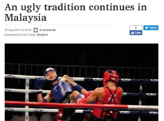 Bangkok Post
Media Malaysia juga pernak kecewa dengan malaysia dalam ajang olahraga.