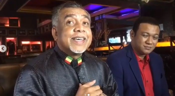 Tangkap layar Pieter Ell menjawab isu kehamilan Jedun