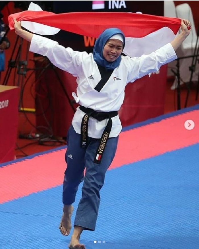 Momen dramatis atlet Indonesia