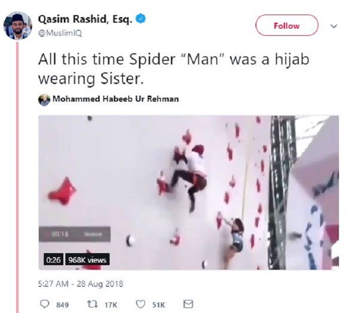 Qasim ungkapkan kekagumannya terhadap atlet panjat tebing Indonesia