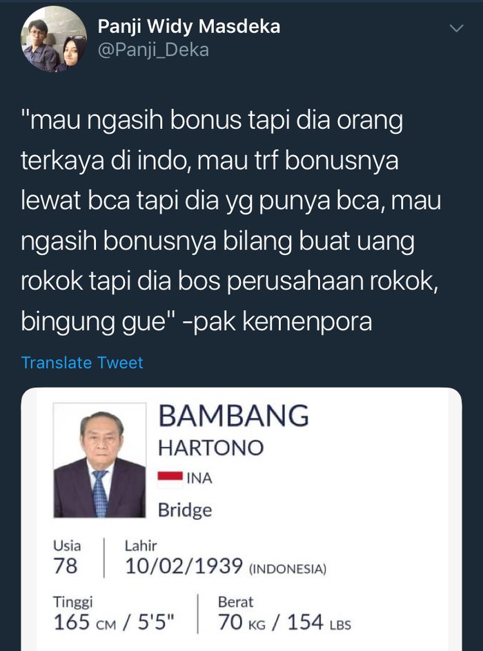 Meme Bambang Hartono