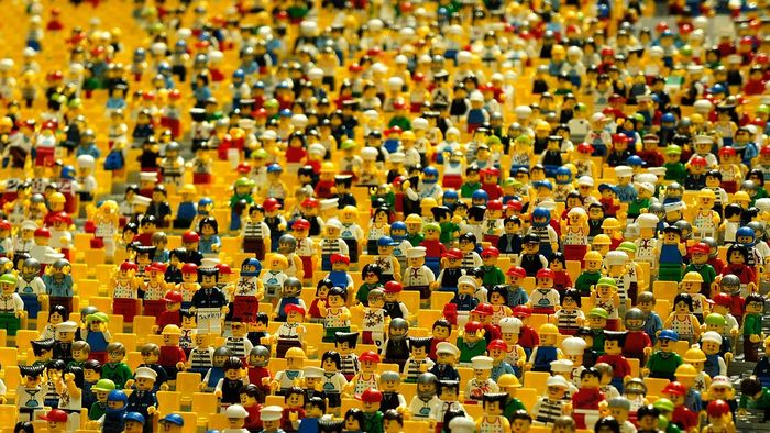 Ilustrasi balok lego