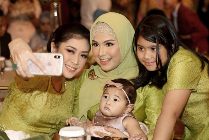 Kekompakan Annisa Pohan dengan Aliya Rajasa