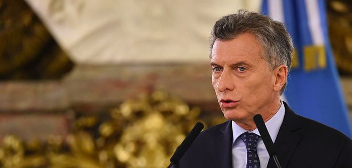 Presiden Argentina Mauricio Macri
