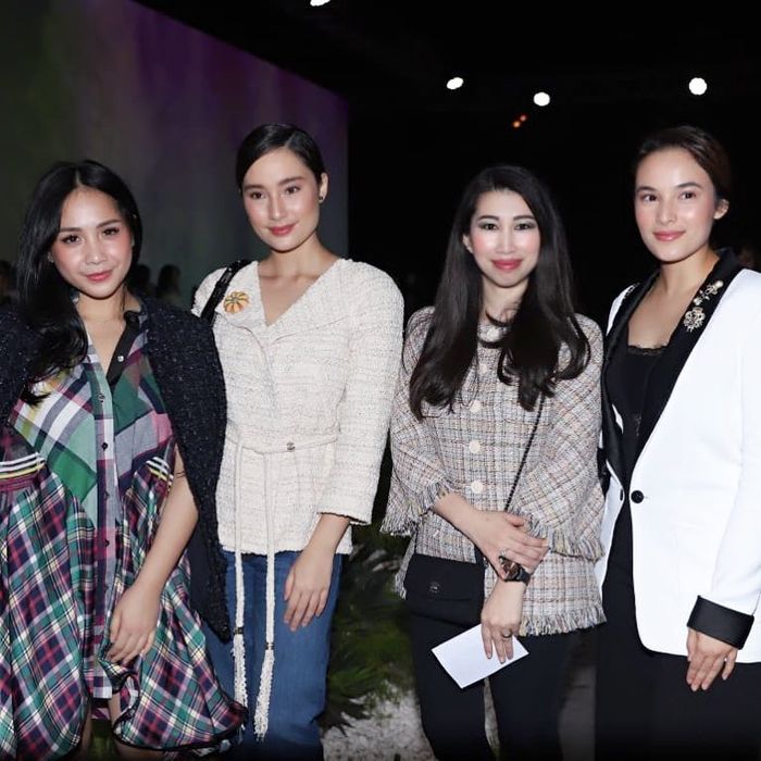 Shannon Hartono bergaul dengan para artis