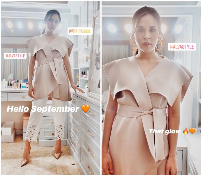 Cantiknya Raisa dengan makeup karyanya sendiri