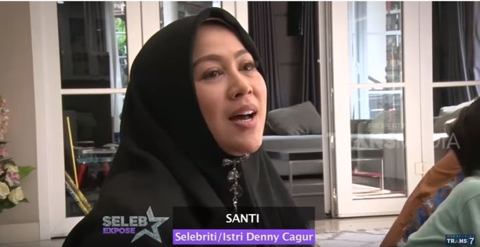 Santi, istri Denny Cagur