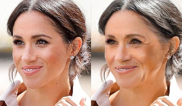 Prediksi wajah Meghan Markle ketika Berusia 60 tahun