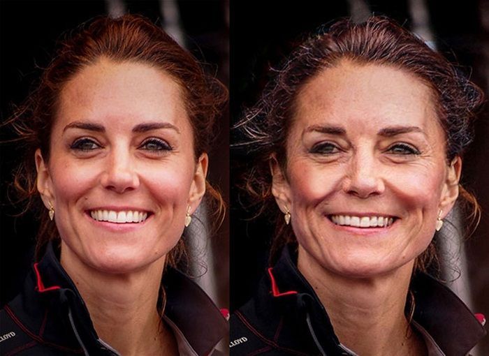 Prediksi wajah Kate Middleton ketika berusia 60 tahun
