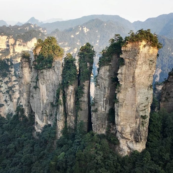 Taman Hutan Nasional Zhangjiajie.