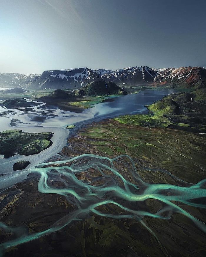 Daratan tinggi Islandia.