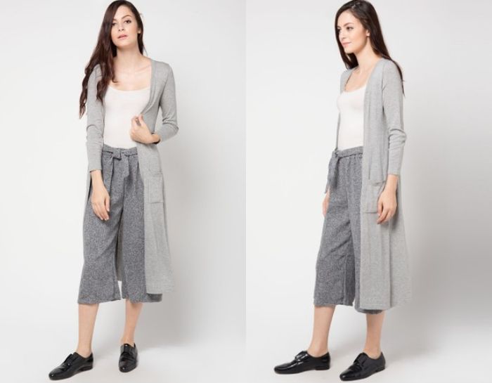 Sur Blanc - Ladies Long Cardigan