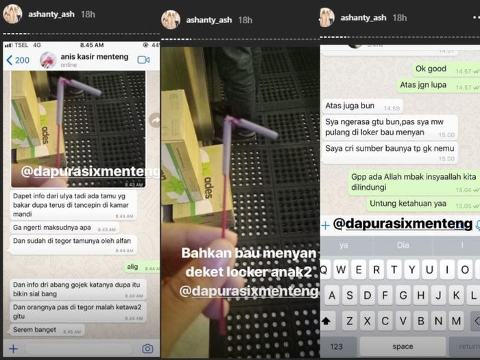 Ditemukan kemenyan dan barang aneh di restoran milik Ashanty d