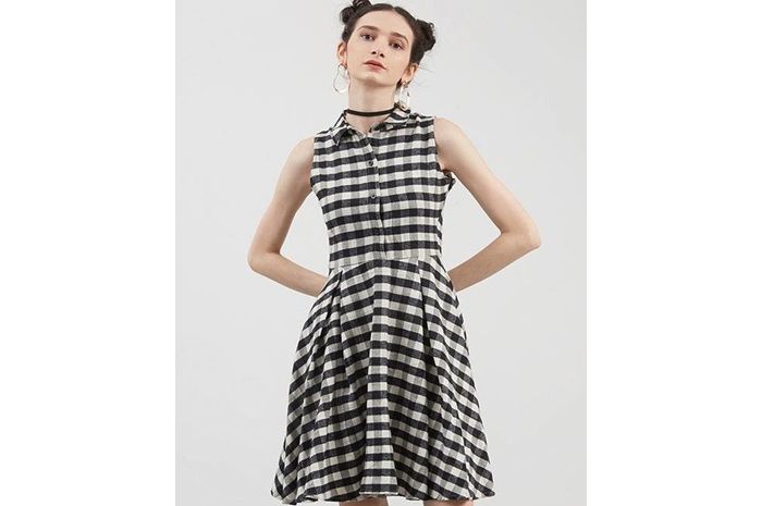 Checkerboard Dress