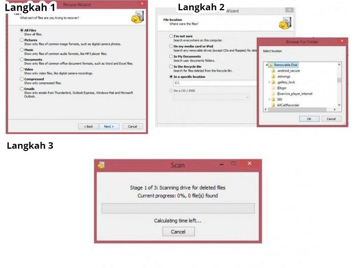 Recuve File Recovery
