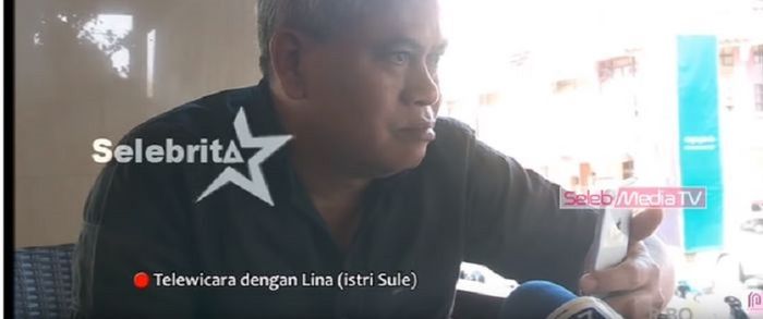 Tim selebrita melakukan telewicara dengan istri Sule
