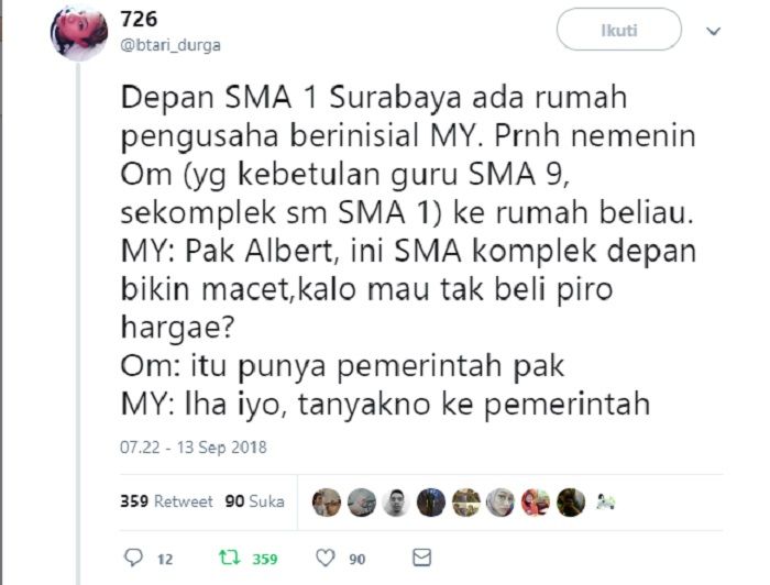 #CrazyRichSurabayan