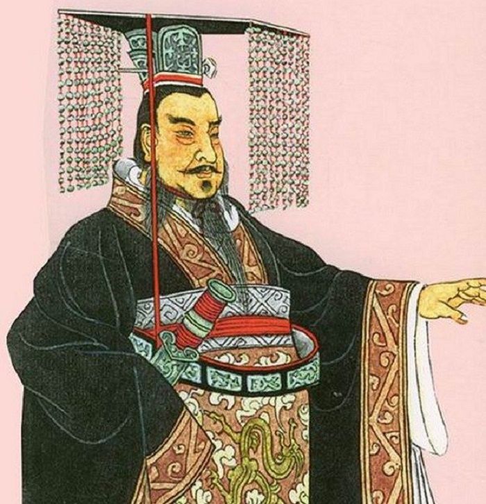 Ilustrasi Qin Shi Huang 