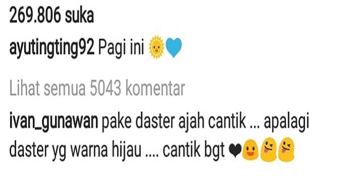 Ivan Gunawan komentari penampilan Ayu Ting Ting