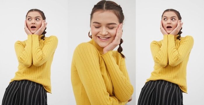 Berrybenka Label – Hildy Knit Sweater Turtleneck Mustard