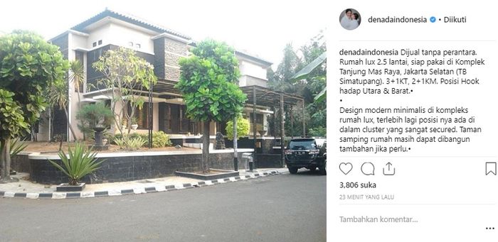 Denada Jual Rumah untuk Pengobatan Leukemia Shakira Aurum