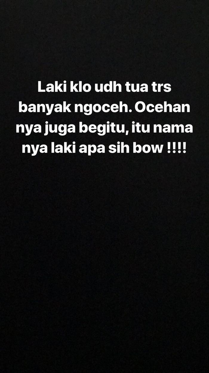 Curhatan Nikita Mirzani di Instagram