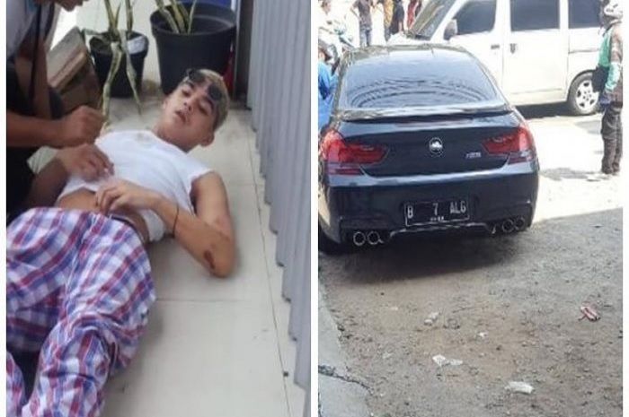 Al Ghazali mengalami kecelakaan di kawasan Condet, Jakarta Timur.