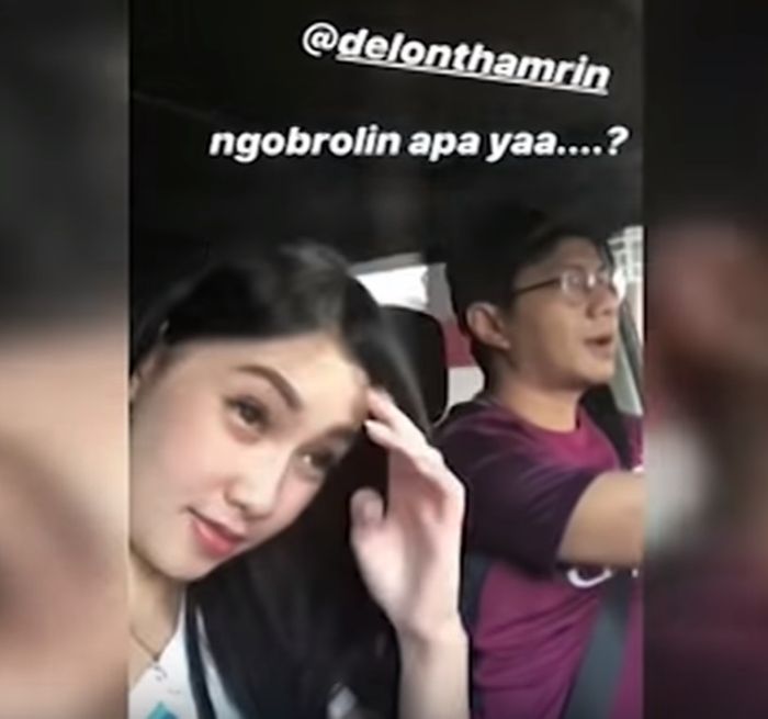 Delon dan Putri Juby