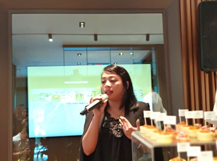 Vivi yang ditemui Dinda Stylo.ID di acara launching koleksi Auntumn Winter'18 Butterfly Twist, Kamis (20/09/2018) di Senopati Jakarta