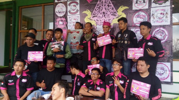 Pertemuan Kitty Rider di Solo (2018) anggotanya memiliki latar belakang yang beragam