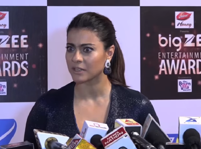 Kajol memarahi awak media di Big Zee Entertainment Awards 2017