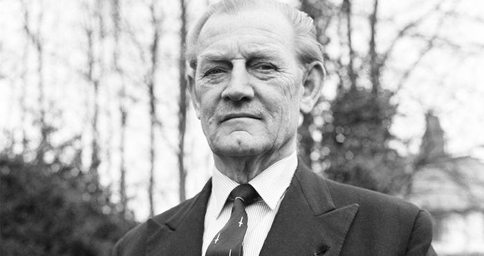 Jack Churchill pada tahun 1971
