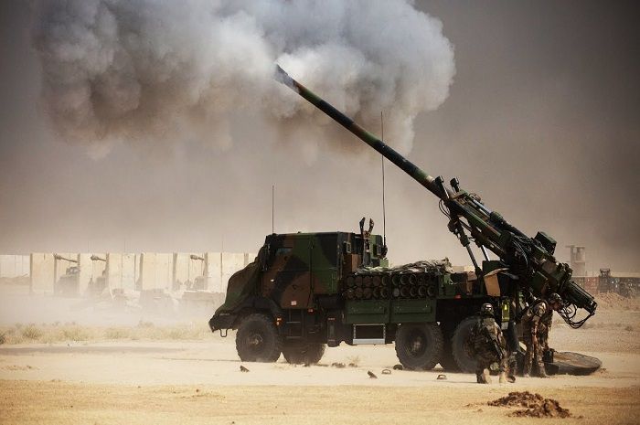 Aksi Caesar milik AD Prancis di Mosul saat menggempur ISIS