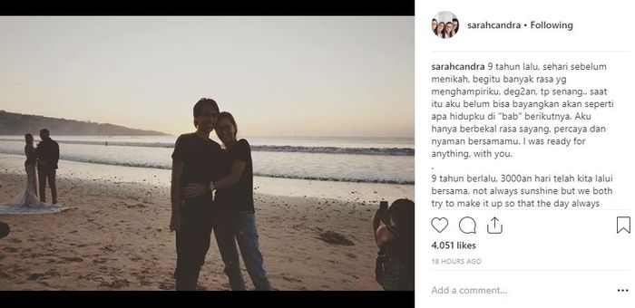 Eross Candra dan istri