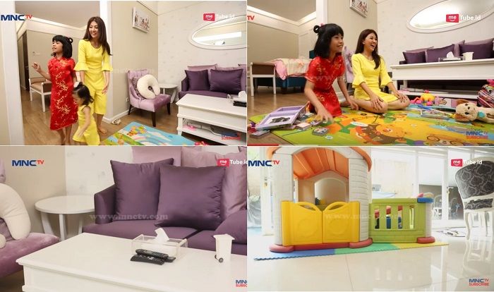 Ruang Keluarga rumah Ruben Onsu