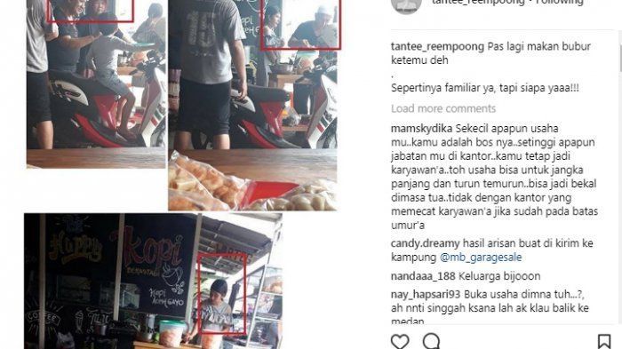 Keluarga Bella Shofie jualan bubur
