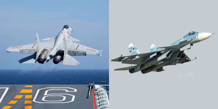 Shenyang J-15 mirip Su-33